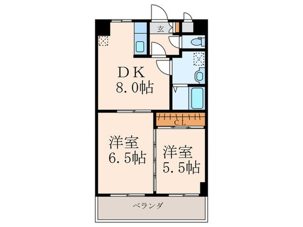 ロイヤルマジェスティの物件間取画像